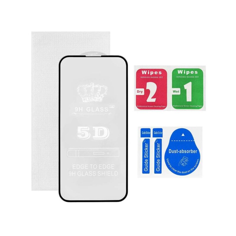 Szkło hartowane 5D do Samsung A16 5G Full Glue czarny KOPERTA