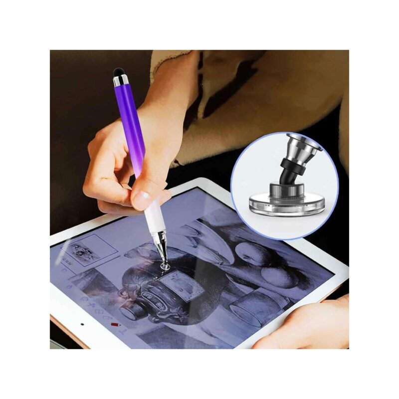 Rysik Touch Screen Pen biały/fioletowy