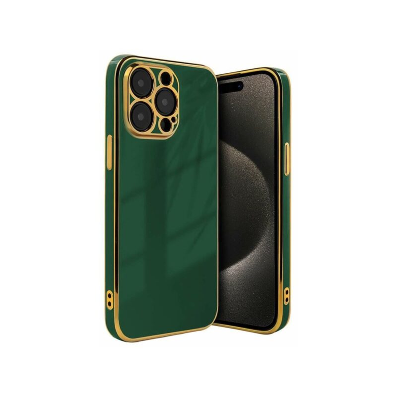 Etui GLAMOUR do Samsung S25 zielony