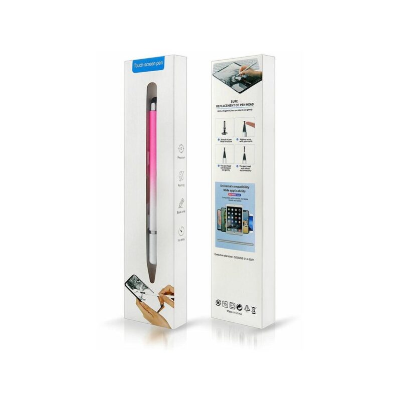 Rysik Touch Screen Pen biały/różowy