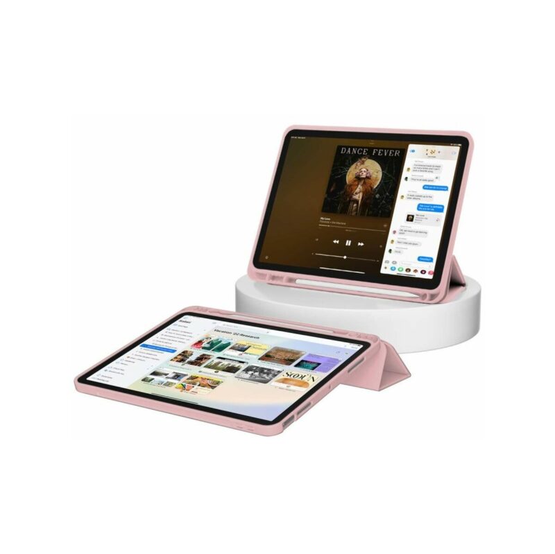 Etui Small Texture 1 do Apple iPad AIR 4 2020/5 2022 10.9"/6 2024 11" Small texture 1 różowy