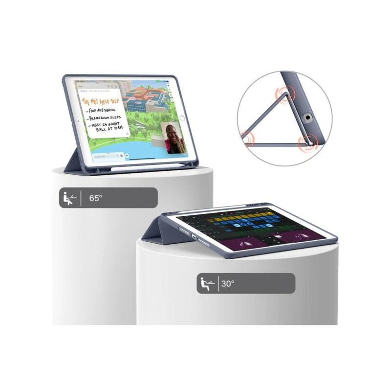 Etui Small Texture 1 do Apple iPad 7/8/9 10.2" Small texture 1 lawendowy