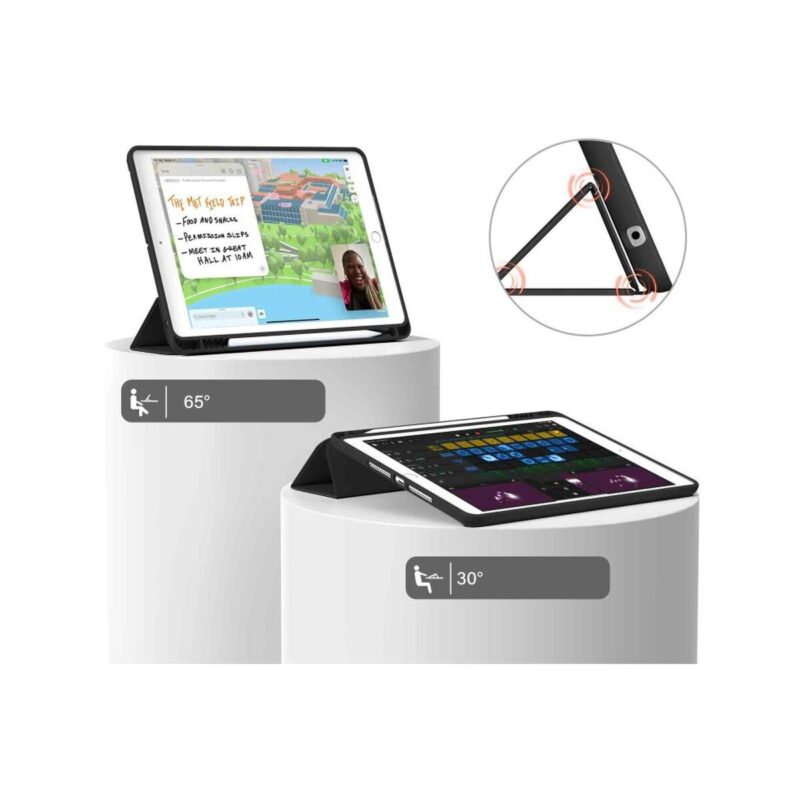 Etui Small Texture 1 do Apple iPad 7/8/9 10.2" Small texture 1 czarny