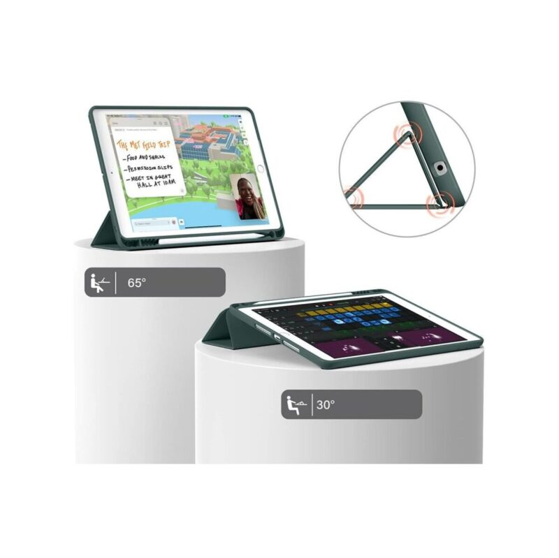 Etui Small Texture 1 do Apple iPad 7/8/9 10.2" Small texture 1 zielony