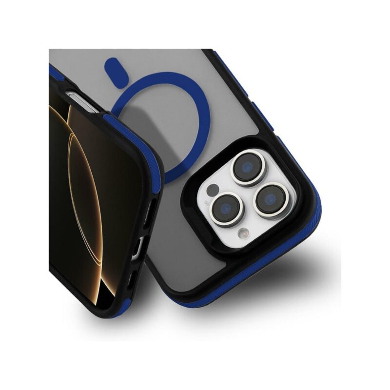 Etui MAGARMOR do Apple iPhone 16 PRO MAX granatowy