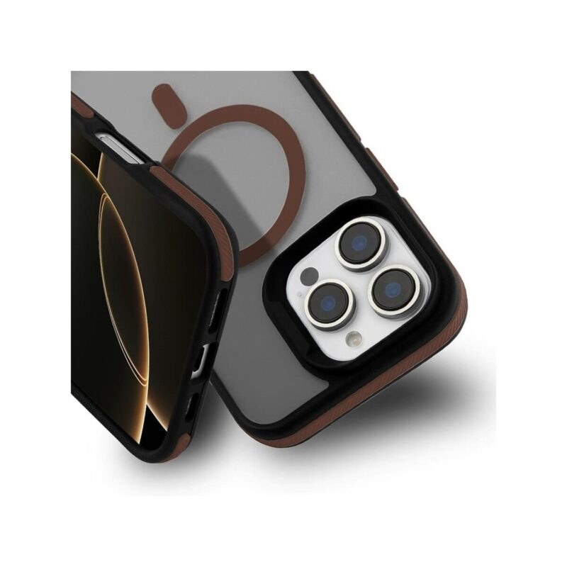 Etui MAGARMOR do Apple iPhone 16 PRO brązowy