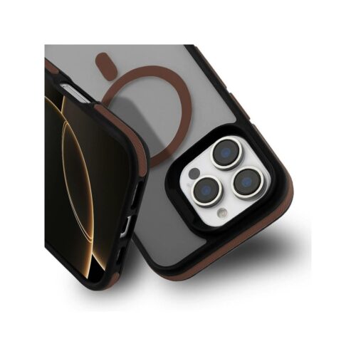 Etui MAGARMOR do Apple iPhone 16 PRO MAX brązowy