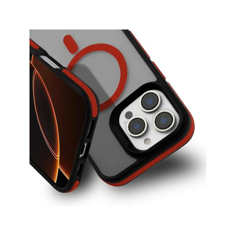Etui MAGARMOR do Apple iPhone 16 PRO MAX czerwony