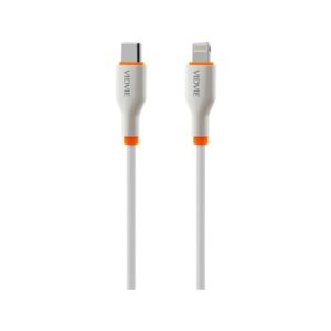 Kabel VIDVIE Type C/iPhone biały