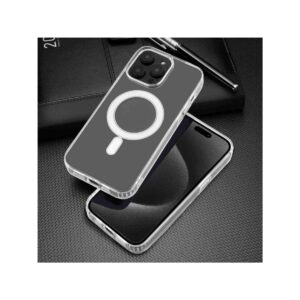 Etui MAGSAFE do Samsung S25 ULTRA przezroczysty