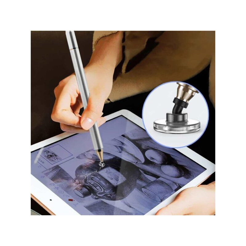 Rysik 3-TIP Touch Screen Pen srebrny