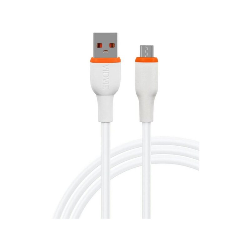 Kabel VIDVIE CB4031 USB/Micro 3A, 3m biały