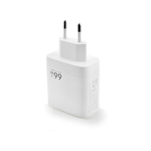 Ładowarka sieciowa VIDVIE PLE266 1xUSB + 2xType-C 3A PD 30W biały