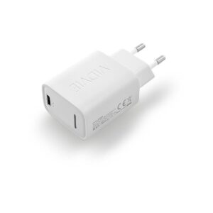 Ładowarka sieciowa VIDVIE PLE268 1xUSB + 1xType C 3A PD 20W biały