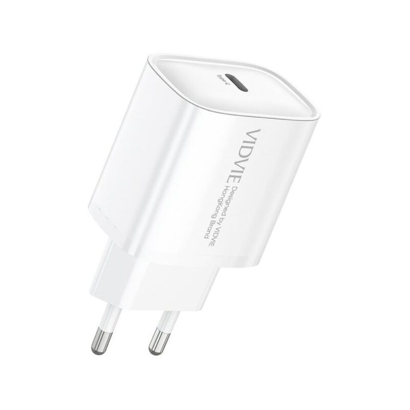 Ładowarka sieciowa VIDVIE PLE271 1xType C 3A 33W biały