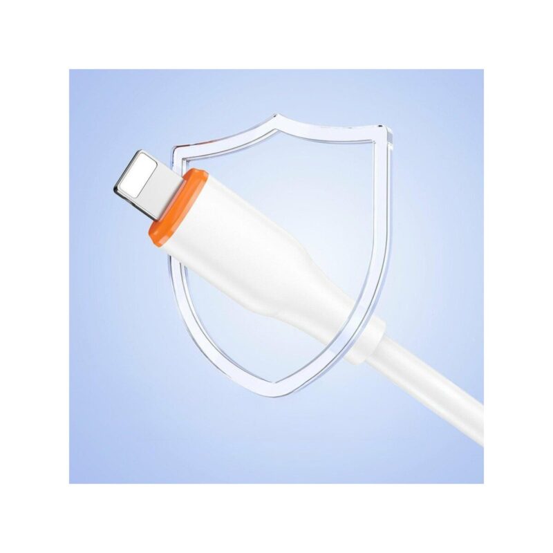 Kabel VIDVIE CB4031 USB/ iPhone 3A, 1m biały