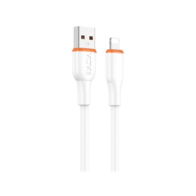 Kabel VIDVIE CB4031 USB/ iPhone 3A, 2m biały