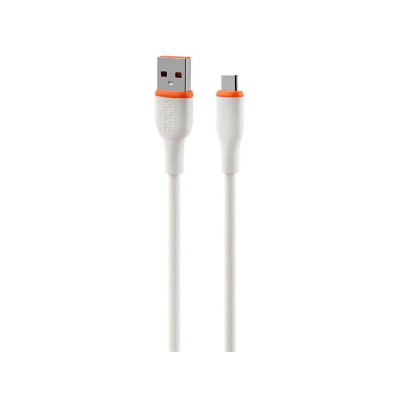 Kabel VIDVIE CB4031 USB/Type C 3A, 3m biały