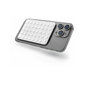 Przyssawka dwustronna biały