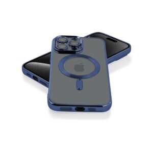 Etui MAGSHINE MAGSAFE do Apple iPhone 16E granatowy