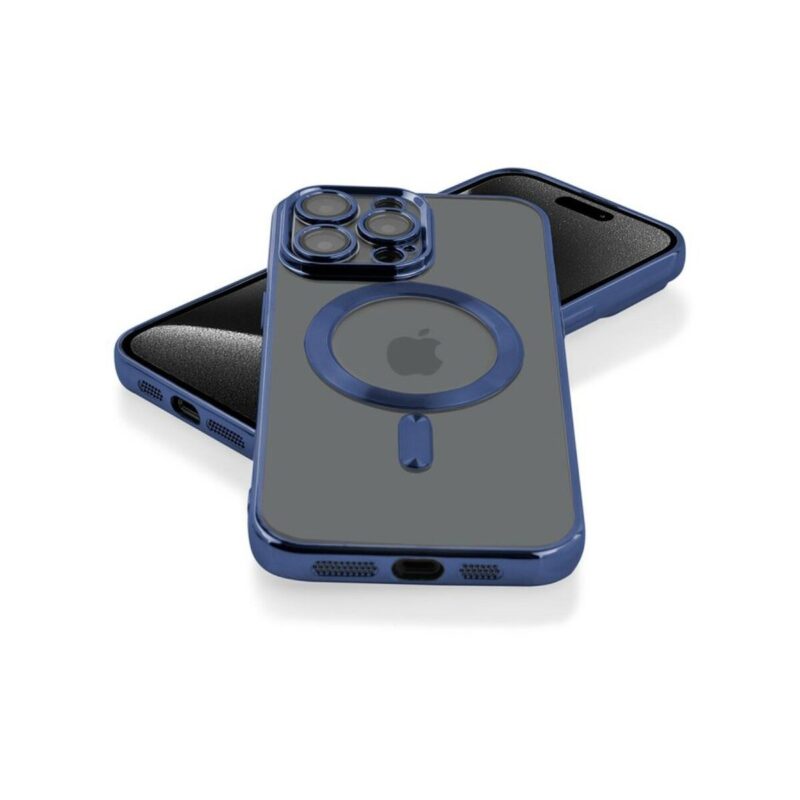 Etui MAGSHINE MAGSAFE do Apple iPhone 16E granatowy