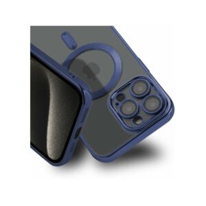 Etui MAGSHINE MAGSAFE do Apple iPhone 16E granatowy