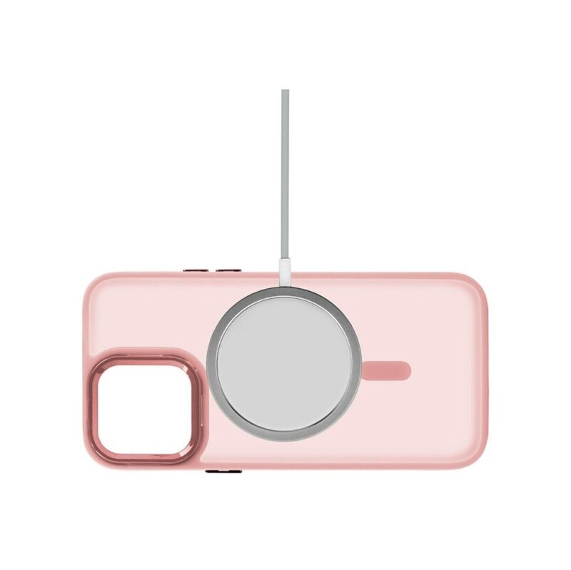 Etui MAGMAT MAGSAFE do Samsung S25+ różowy