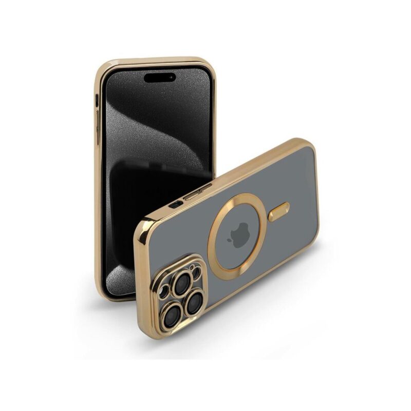Etui MAGSHINE MAGSAFE do Apple iPhone 16E złoty