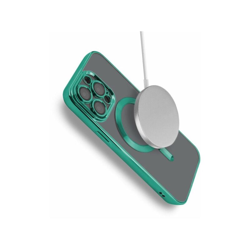 Etui MAGSHINE MAGSAFE do Apple iPhone 16E zielony