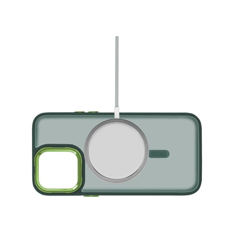 Etui MAGMAT MAGSAFE do Samsung S25+ zielony