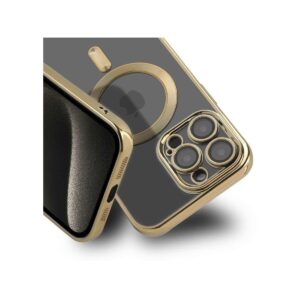 Etui MAGSHINE MAGSAFE do Apple iPhone 16E złoty