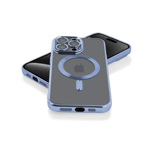 Etui MAGSHINE MAGSAFE do Apple iPhone 16E niebieski