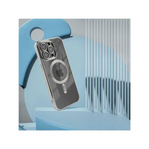 Etui MAGSHINE MAGSAFE do Apple iPhone 16E srebrny