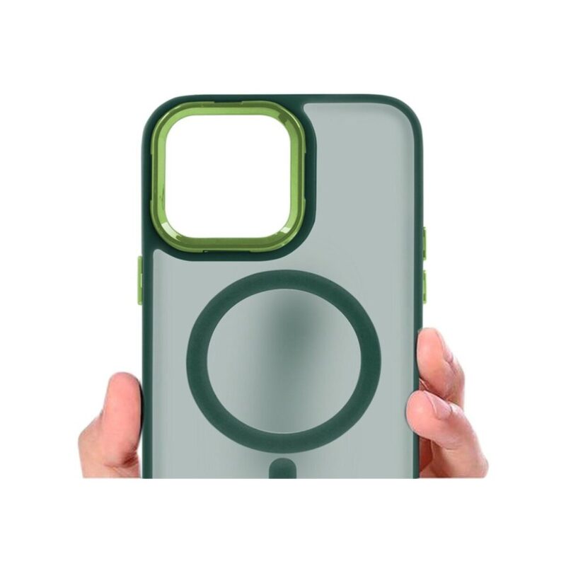 Etui MAGMAT MAGSAFE do Apple iPhone 16E zielony