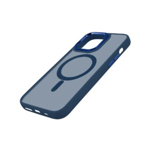 Etui MAGMAT MAGSAFE do Samsung S24/S25 granatowy