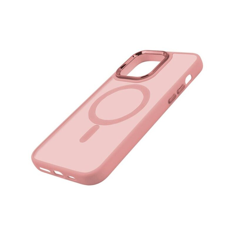 Etui MAGMAT MAGSAFE do Samsung S25 różowy