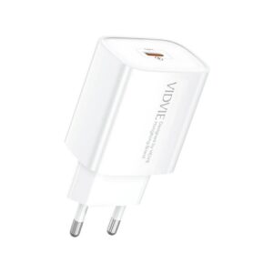 Ładowarka sieciowa VIDVIE PLE270 1xType C 3A, 20W biały