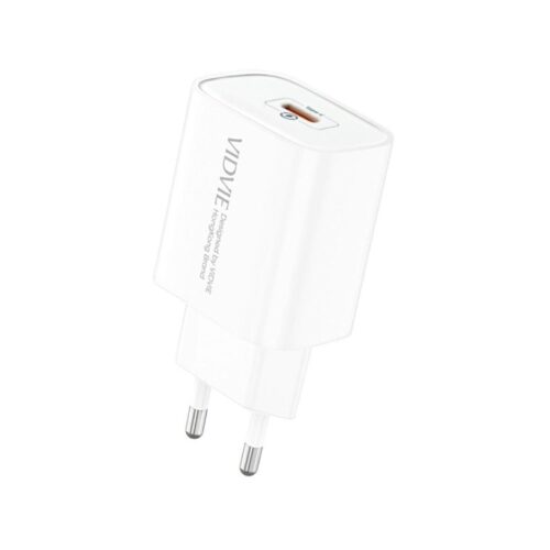 Ładowarka sieciowa VIDVIE PLE270 1xType C 3A, 20W biały