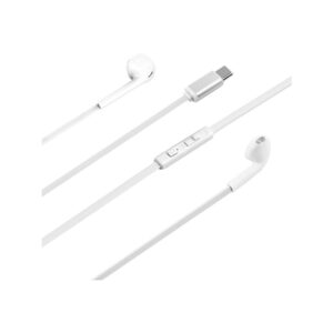 Słuchawki z kablem VIDVIE HS666 Type C biały