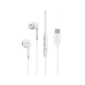 Słuchawki z kablem VIDVIE HS665 Type C biały