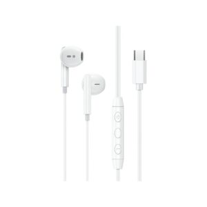 Słuchawki z kablem VIDVIE HS665 Type C biały