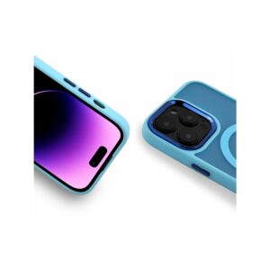 Etui MAGMAT MAGSAFE do Samsung S25 EDGE niebieski