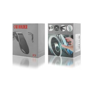 Uchwyt samochodowy F3 do kratki srebrny