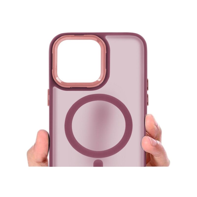 Etui MAGMAT MAGSAFE do Samsung S24/S25 bordo