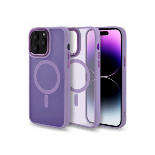 Etui MAGMAT MAGSAFE do Samsung S24/S25 fioletowy