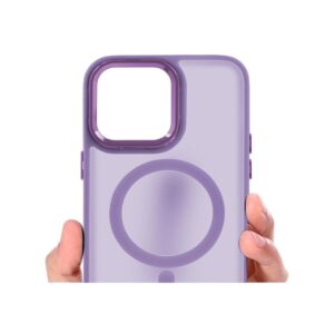 Etui MAGMAT MAGSAFE do Samsung S24/S25 fioletowy