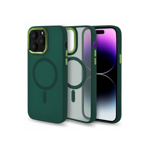 Etui MAGMAT MAGSAFE do Samsung S24/S25 zielony