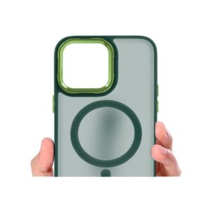 Etui MAGMAT MAGSAFE do Samsung S24/S25 zielony