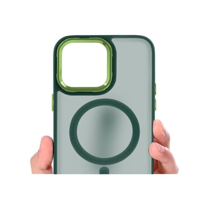 Etui MAGMAT MAGSAFE do Samsung S24/S25 zielony