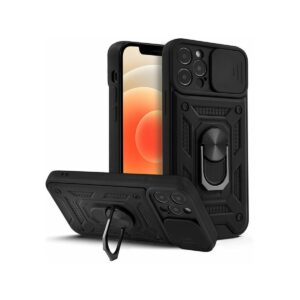 Etui SLIDE RING do Motorola EDGE 50 NEO czarny